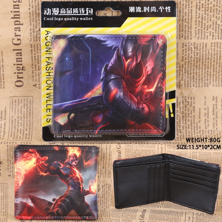League of Legends pu short wallet