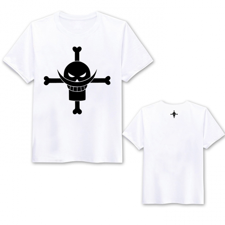 One Piece Portgas·D· Ace  t shirt M L XL XXL white