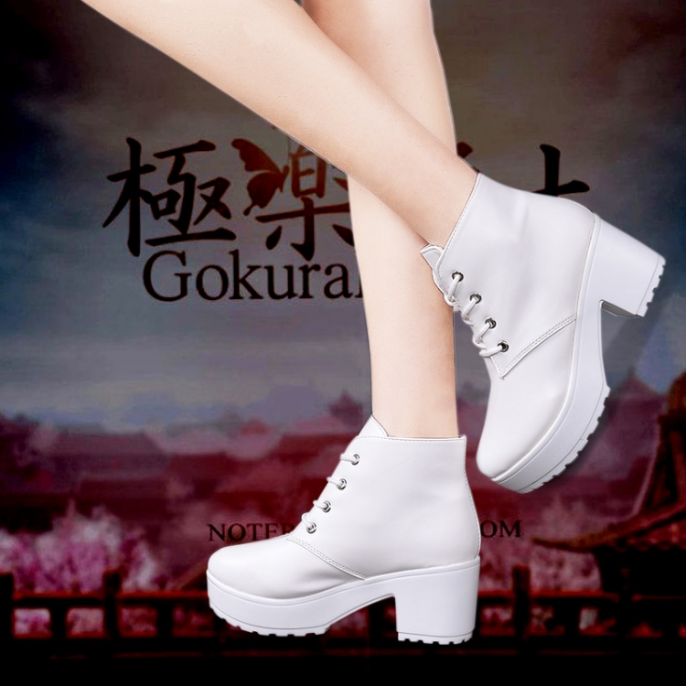 Naruto Naruto Naruto Naruto Uzumaki Naruto cosplay shoes boots 36-39 C white