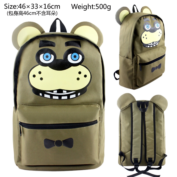 Five Nights at Freddy's  Dimensional modeling backpack bag  A