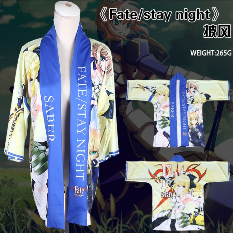 Fate stay night haori cloak cos kimono Free Size  Book two days in advance cos dress