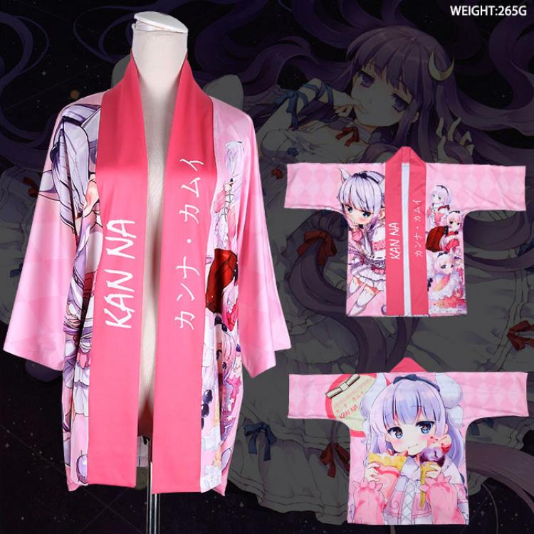 Kobayashi-san Chi no Maid Dragon haori cloak cos kimono Free Size  Book two days in advance cos dress