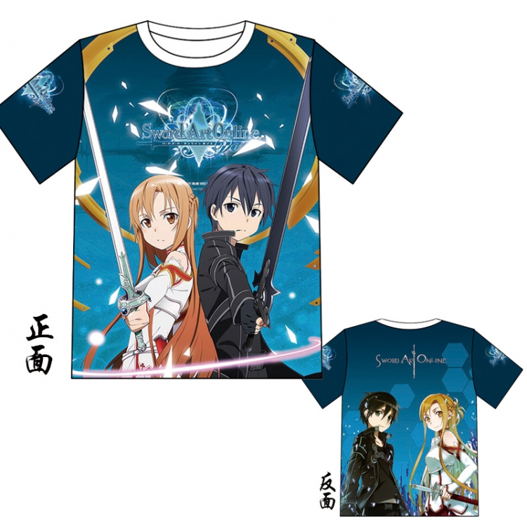 Sword Art Online modal T shirt dress M L XL XXL