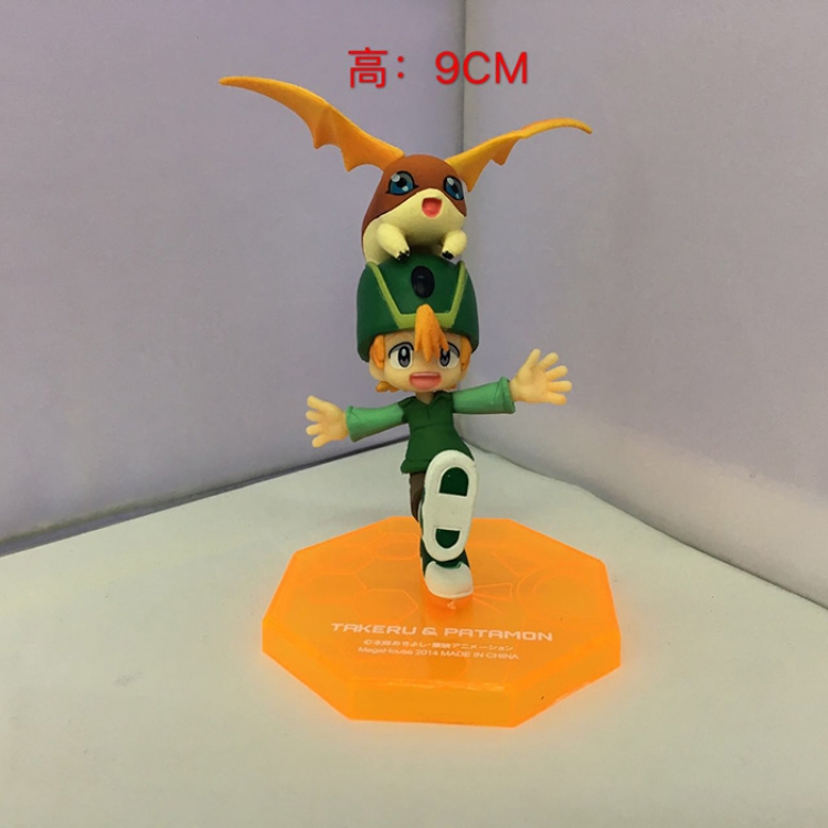 Figure Digimon  Takaishi Takeru Devimon  9cm