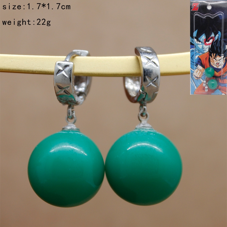 DRAGON BALL earings  Pendant green price  for 5pcs a set