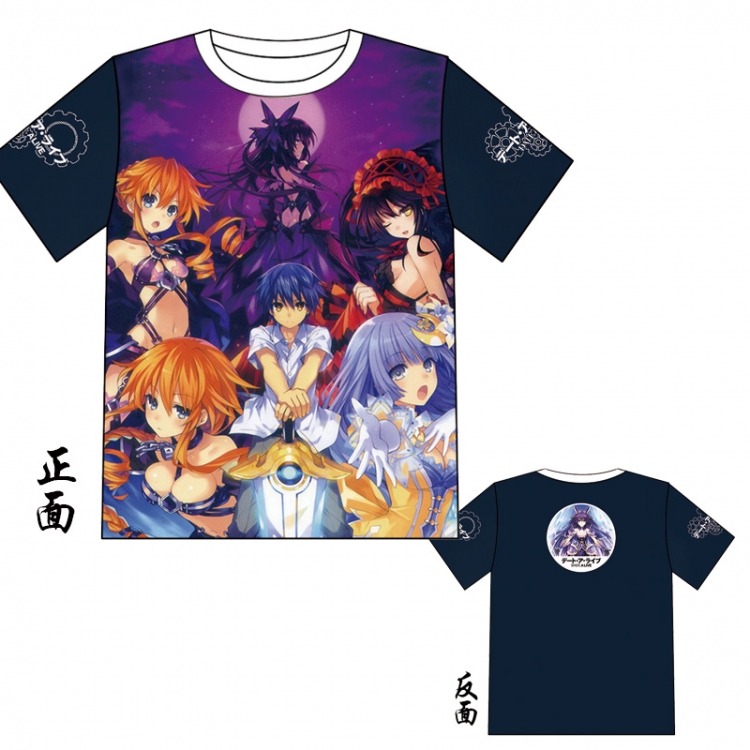 Date-A-Live Modal T shirt dress M L XL XXL