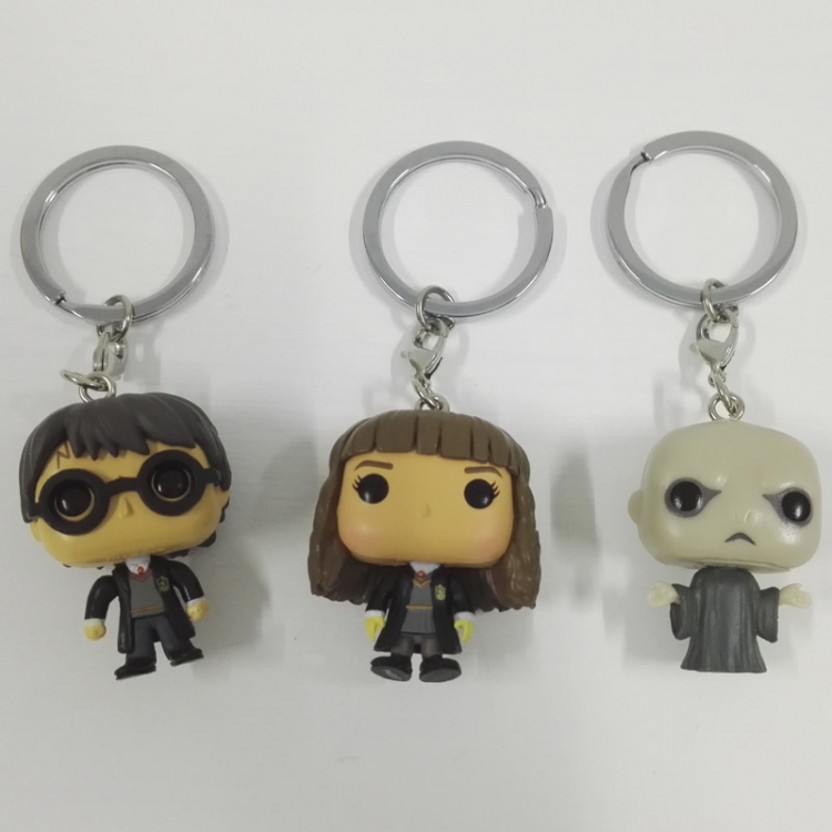 Figure funko POP Harry Potter  key chain price for 5 pcs a set 4cm