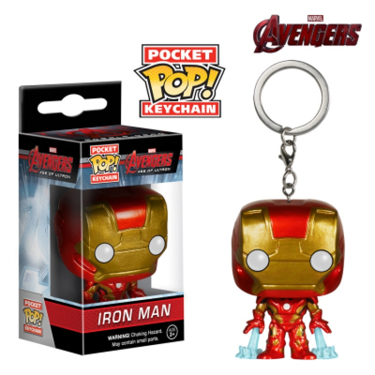 The avengers allianc Iron Man key chain price for 5 pcs a set 4cm