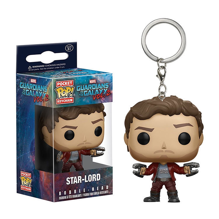 Guardians of the Galaxy  Star-Lord key chain price for 5 pcs a set 4cm