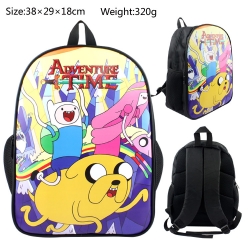 Adventure Time PU canvas backp...