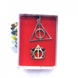 Harry Potter  Ring Necklace Ha...