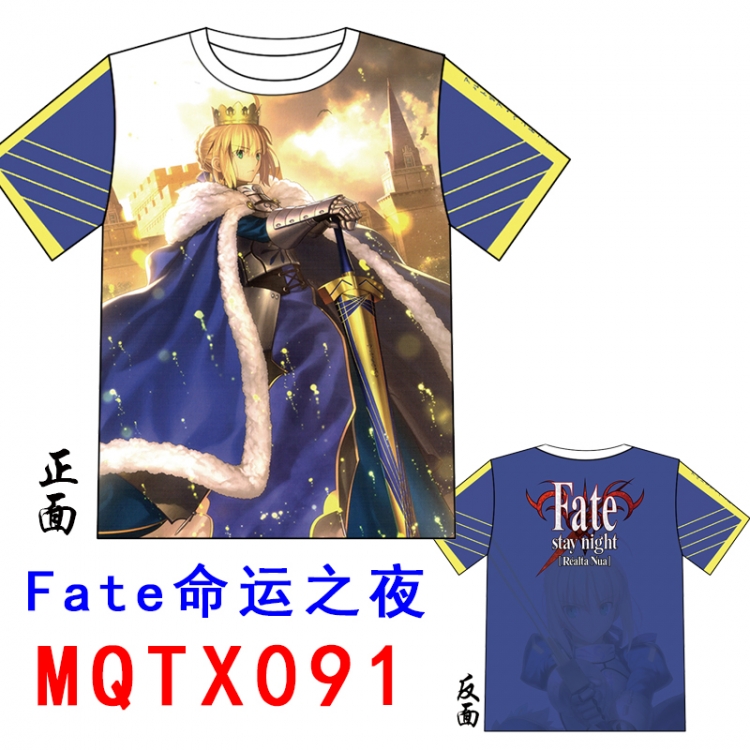 Fate stay night modal t shirt  M L XL XXL XXXL