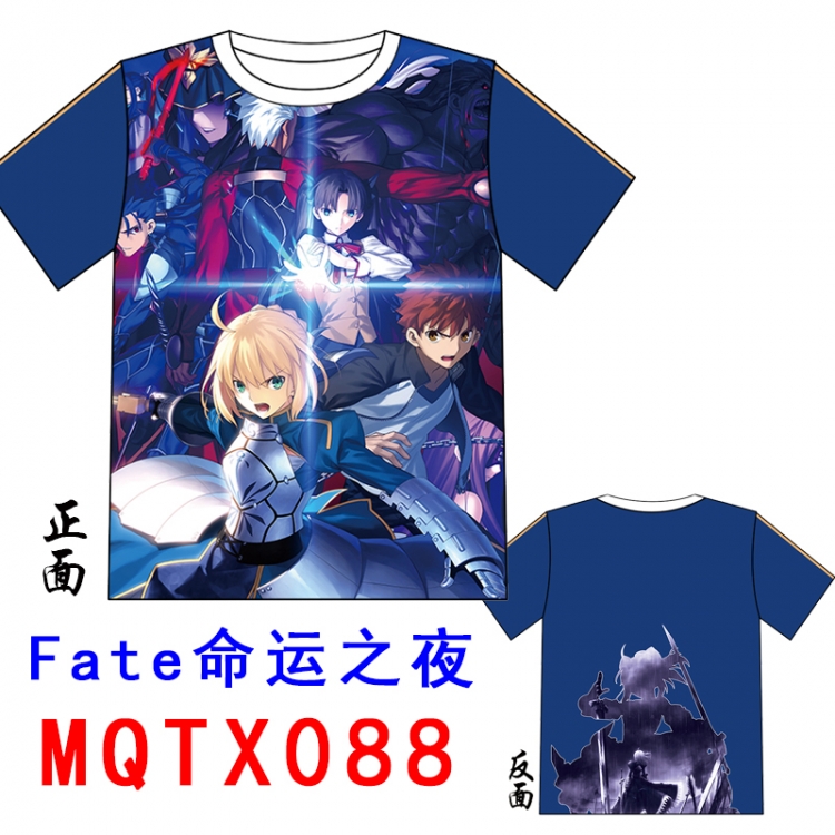 Fate stay night modal t shirt  M L XL XXL XXXL