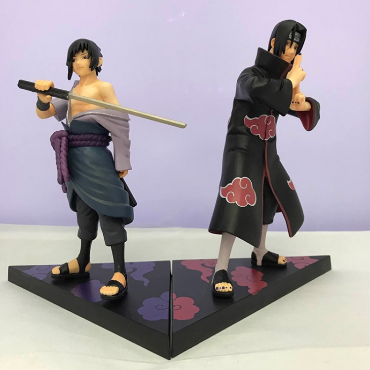 Figure Naruto Uchiha Itachi  Uchiha Sasuke  16-17cm