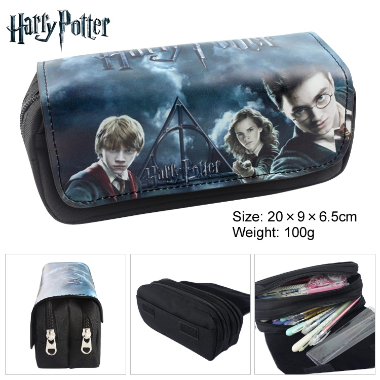 Harry Potter pu wallet pencil bag nylon