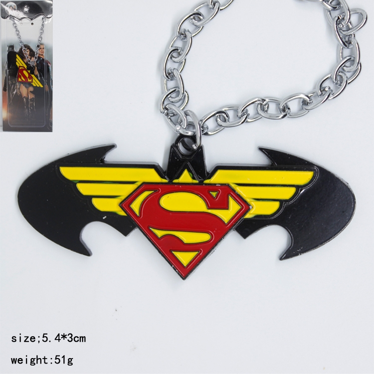 Necklace  Justice League key chain price for 5 pcs a set