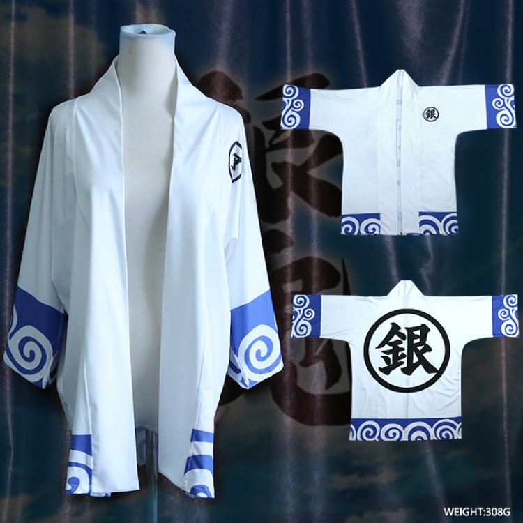 Gintama  Coat haori cloak cos kimono Free Size Book two days in advance cos dress