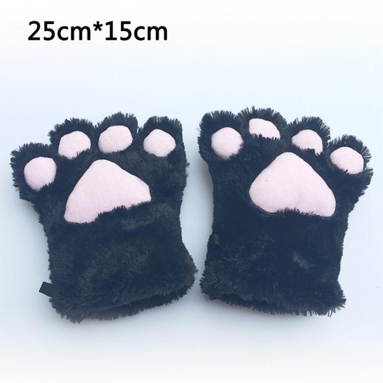 Cat glove Anime Cat Claws Warm Gloves(black,price for 5 pairs