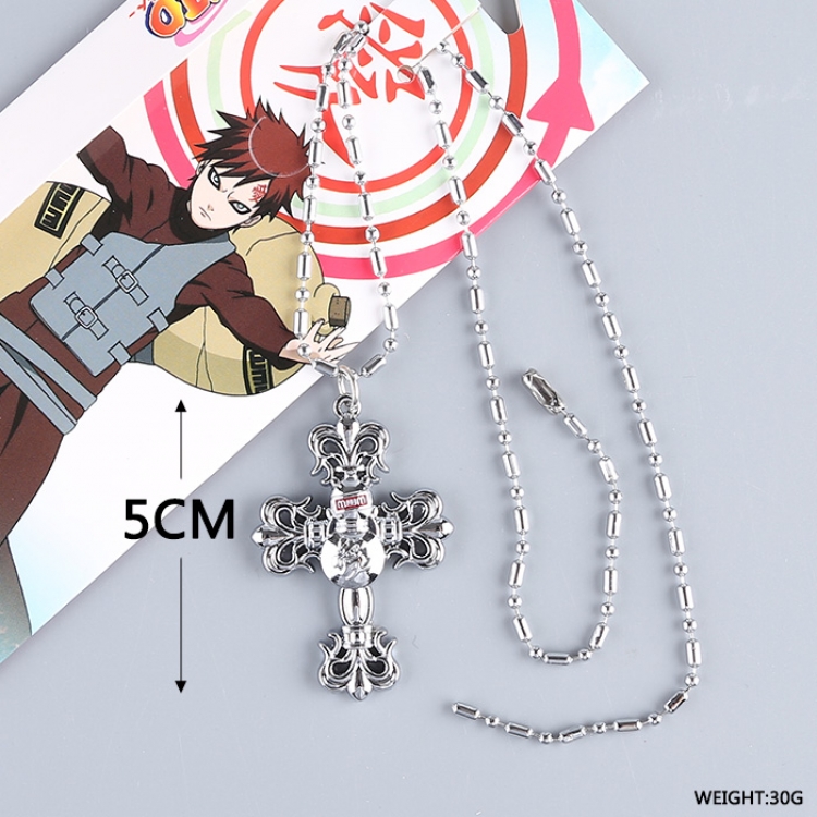 Necklace Naruto Gaara key chain necklace price for 5 pcs a set