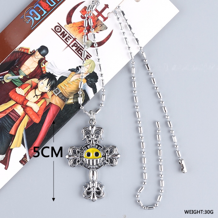 Necklace One Piece Trafalgar Law(Trafalgar D Water Law)   key chain necklace price for 5 pcs a set