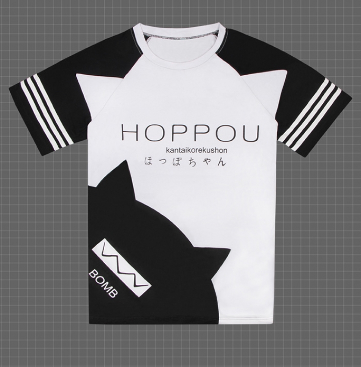 Kantai Collection Hoppo chan round neck long sleeve T shirt M L XL XXL XXXL
