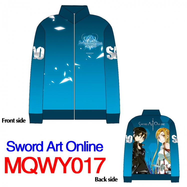 Cosplay  Dress Sword Art Online  healthy fabric COS Clothing Coat Long Sleeve Sweater M L XL XXL XXXL