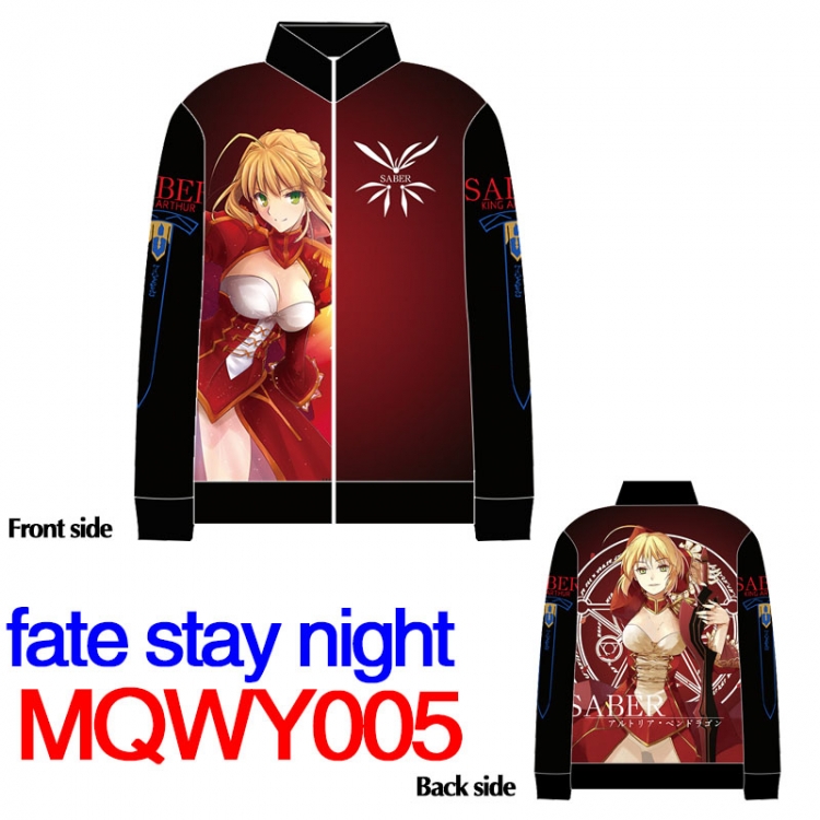 Cosplay  Dress Fate stay night healthy fabric COS Clothing Coat Long Sleeve Sweater M L XL XXL XXXL