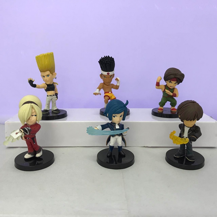 Figure THE KING OF FIGHTERS  price for 6 pcs a set 6-8cm