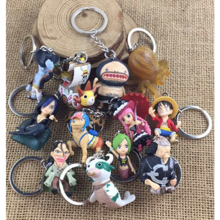 One Piece key chain price for 5 set with 12 pcs a set