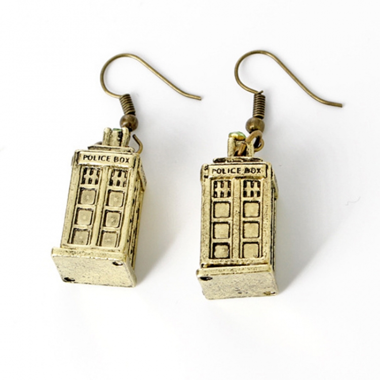DoctorWho earring price for 12 pcs a set  1.3X2.8CM-