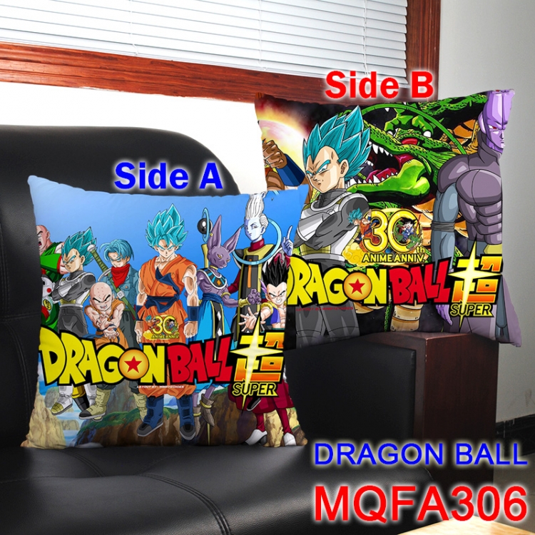 MQFA306 DRAGON BALL 45*45cm double sided color pillow cushion