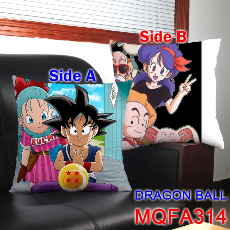 MQFA314 DRAGON BALL 45*45cm double sided color pillow cushion
