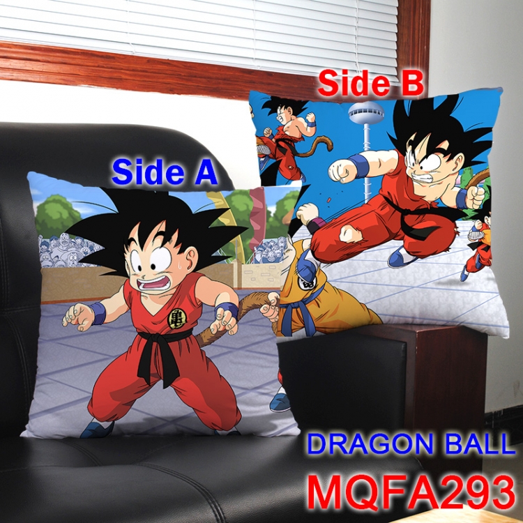 MQFA293 DRAGON BALL 45*45cm double sided color pillow cushion