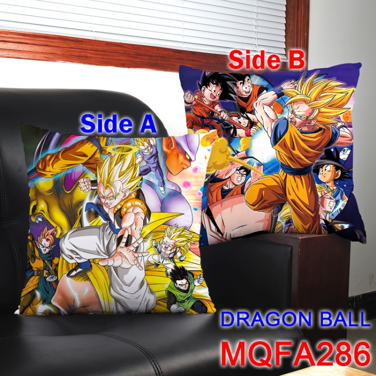 MQFA286 DRAGON BALL 45*45cm double sided color pillow cushion