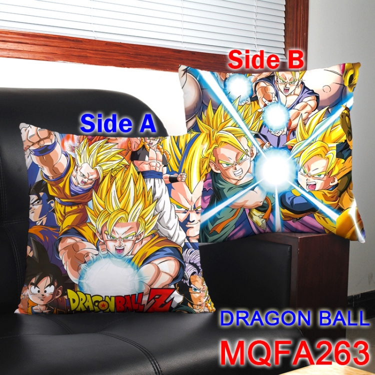 MQFA263 DRAGON BALL 45*45cm double sided color pillow cushion