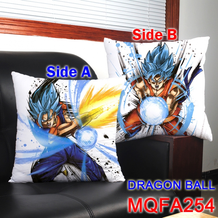 MQFA254 DRAGON BALL 45*45cm double sided color pillow cushion