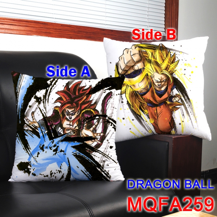MQFA259 DRAGON BALL 45*45cm double sided color pillow cushion