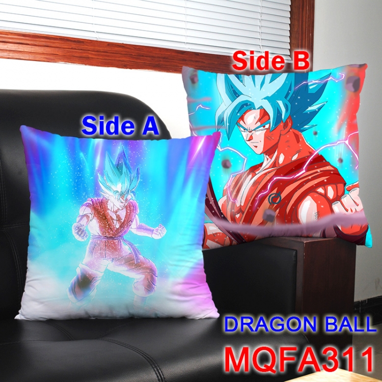 MQFA311 DRAGON BALL 45*45cm double sided color pillow cushion