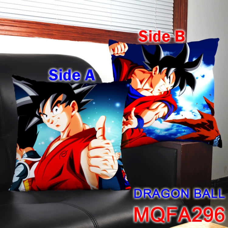 MQFA296 DRAGON BALL 45*45cm double sided color pillow cushion
