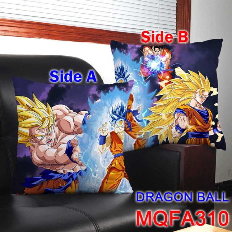 MQFA310 DRAGON BALL 45*45cm double sided color pillow cushion