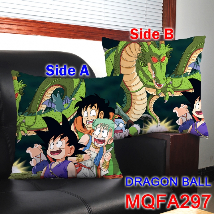 MQFA297 DRAGON BALL 45*45cm double sided color pillow cushion