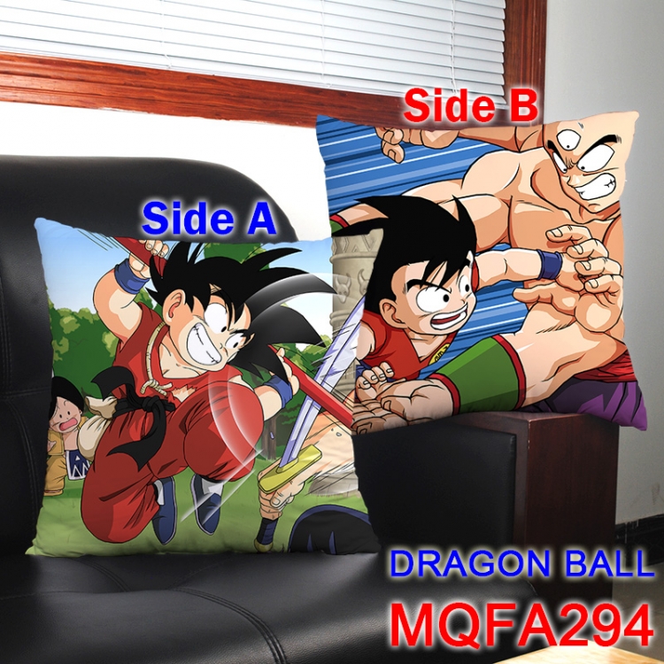 MQFA294 DRAGON BALL 45*45cm double sided color pillow cushion NO FILLING