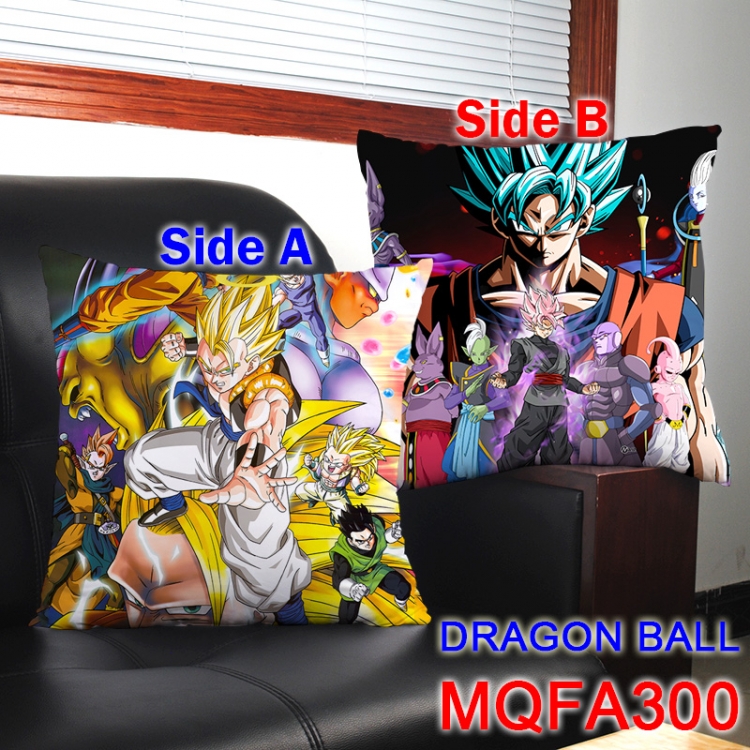 MQFA300 DRAGON BALL 45*45cm double sided color pillow cushion NO FILLING