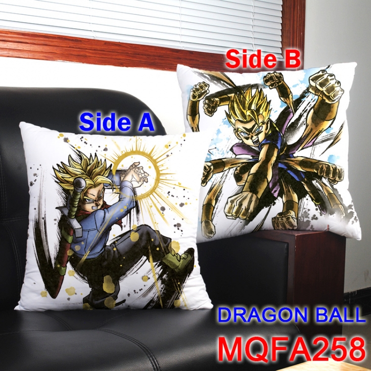 MQFA258 DRAGON BALL 45*45cm double sided color pillow cushion NO FILLING
