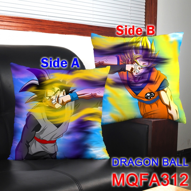 MQFA312 DRAGON BALL 45*45cm double sided color pillow cushion NO FILLING