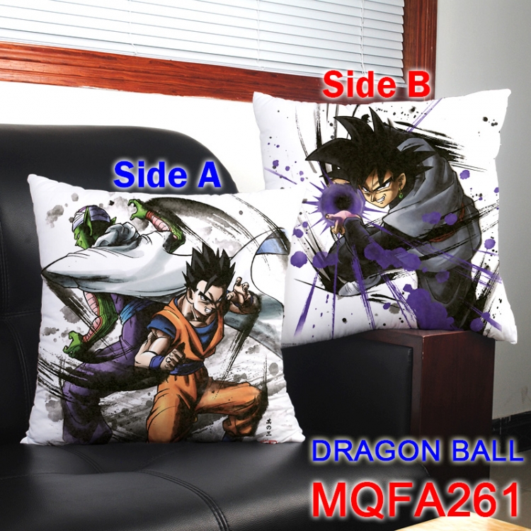 MQFA261 DRAGON BALL 45*45cm double sided color pillow cushion NO FILLING