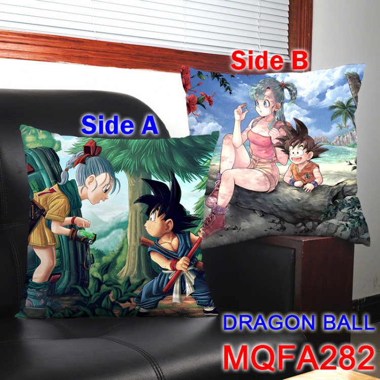 MQFA282 DRAGON BALL 45*45cm double sided color pillow cushion NO FILLING