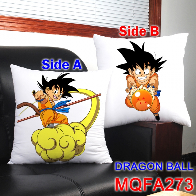 MQFA273 DRAGON BALL 45*45cm double sided color pillow cushion NO FILLING