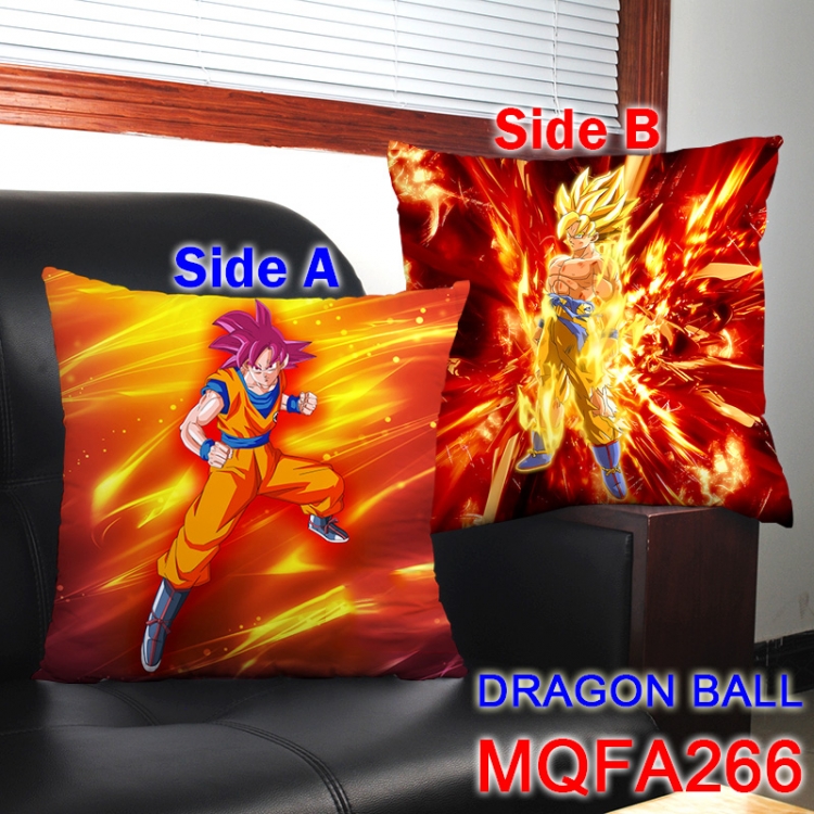MQFA266 DRAGON BALL 45*45cm double sided color pillow cushion NO FILLING