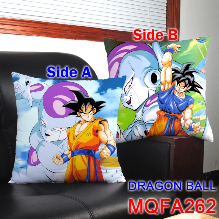 MQFA262 DRAGON BALL 45*45cm double sided color pillow cushion NO FILLING